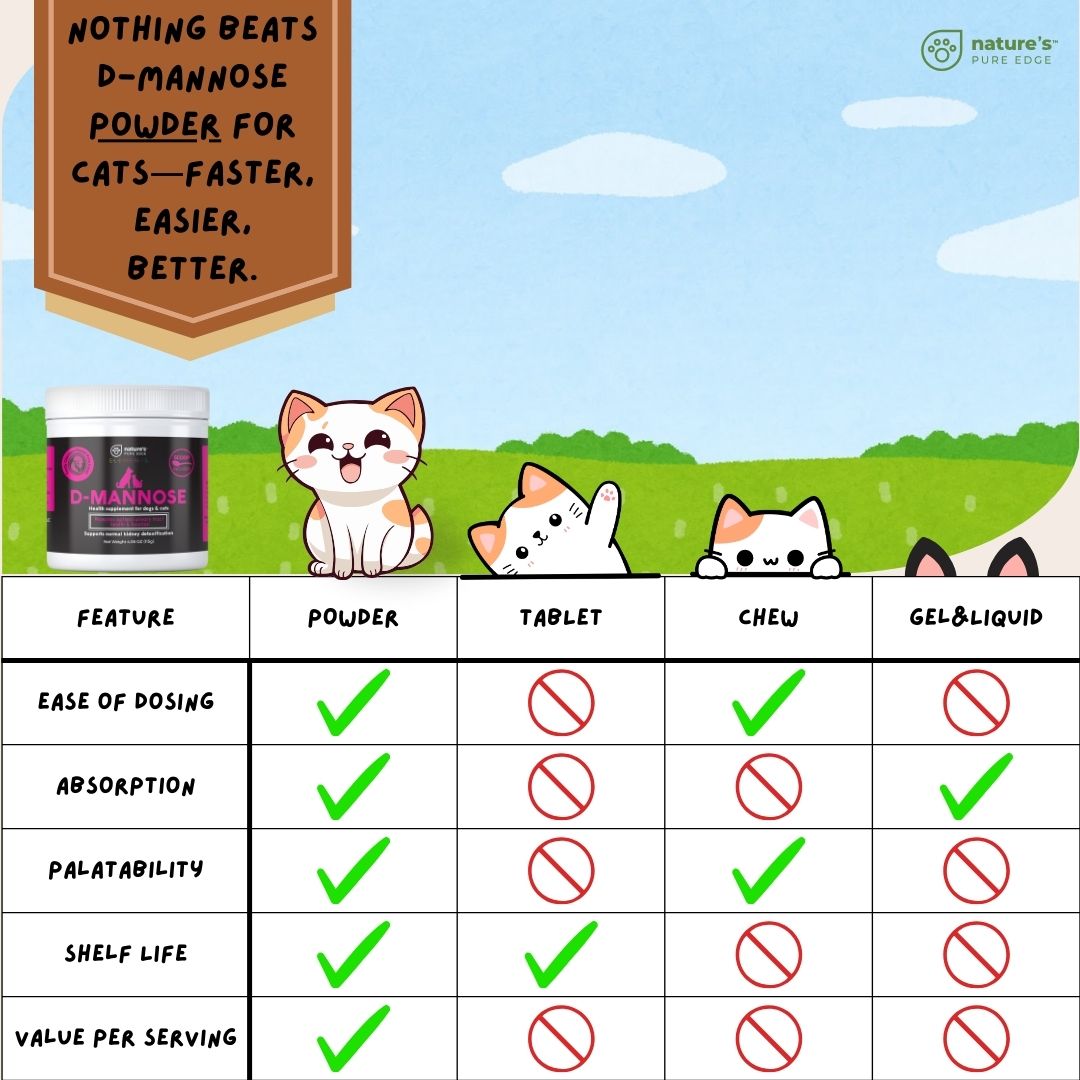 DMannose for Dogs & Cats The Complete 2025 Guide to Natural UTI Prev