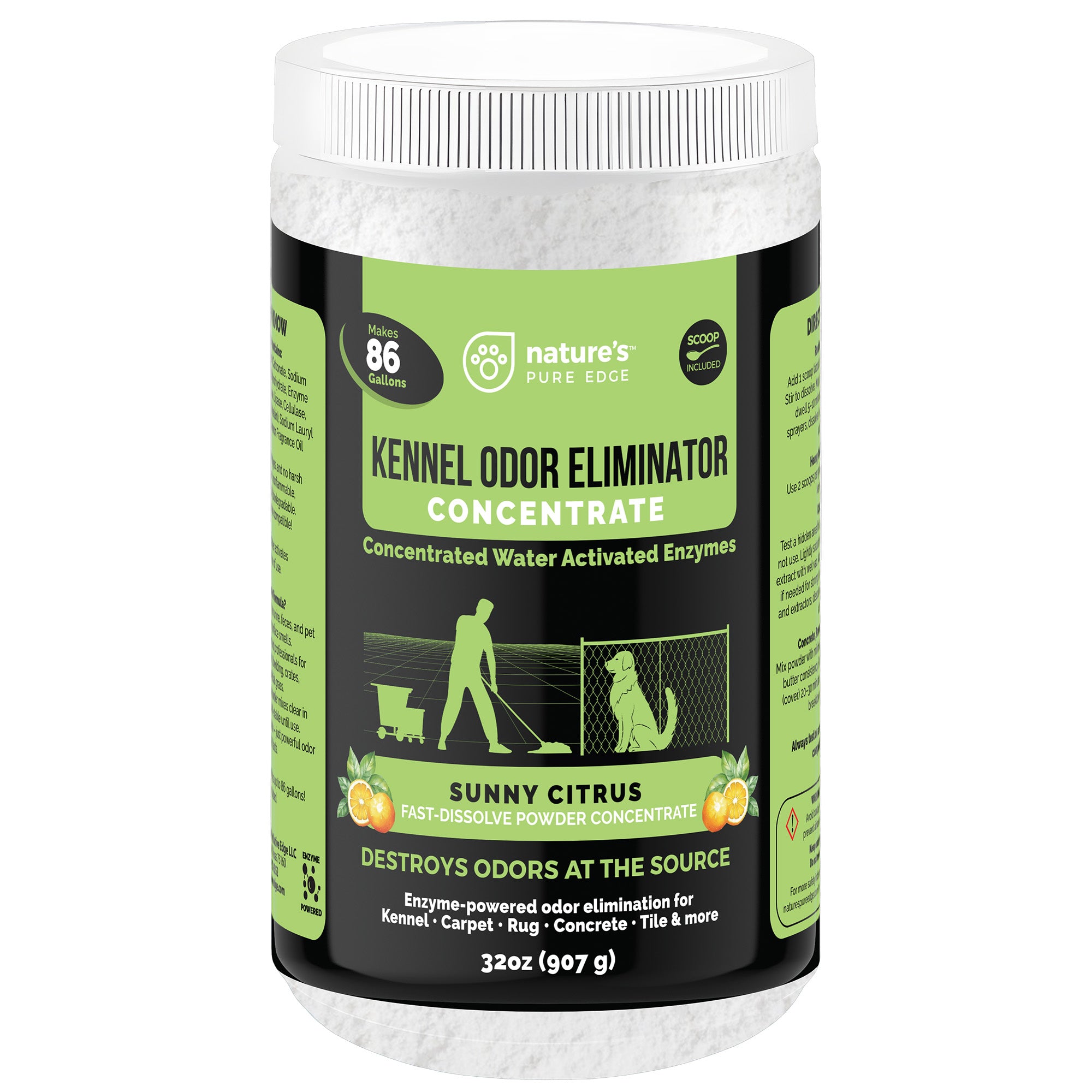 Kennel Odor Eliminator | Professional Enzyme Pet Odor Remover – Nature ...